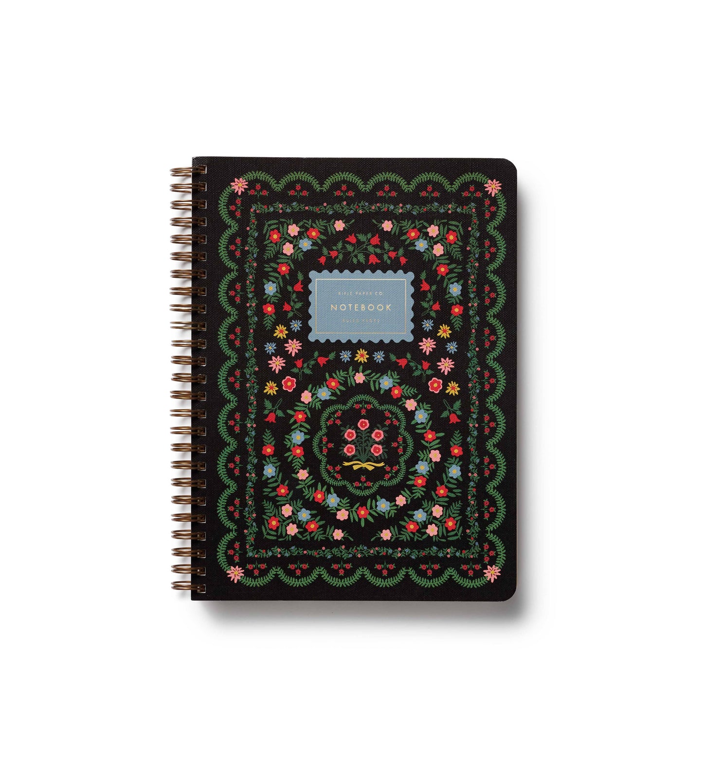 Rosette Spiral Notebook