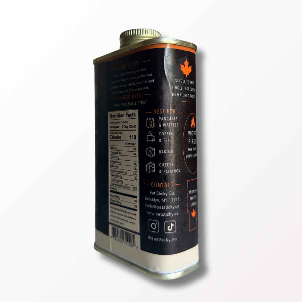 Sticky Dark Maple Syrup : 8oz