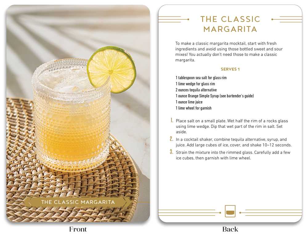 Make It a Mocktail Recipe Deck by Derick Santiago