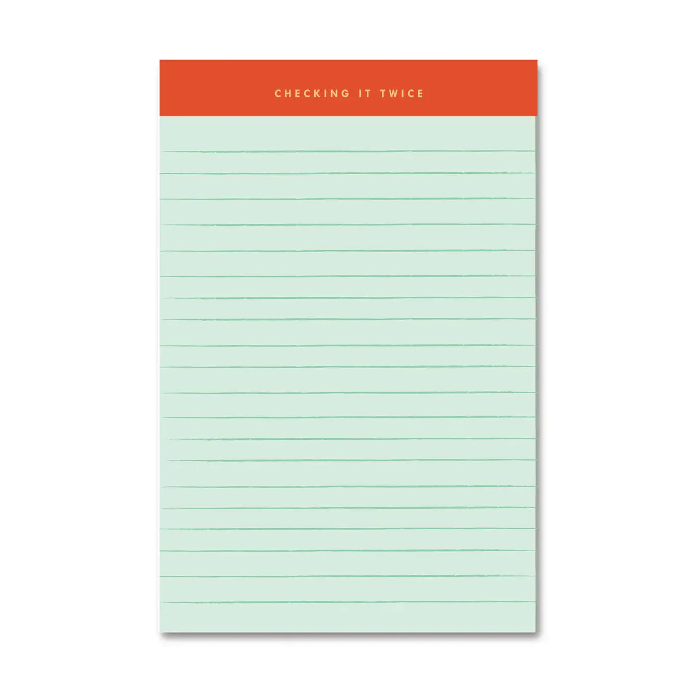 Checking It Twice Memo Notepad