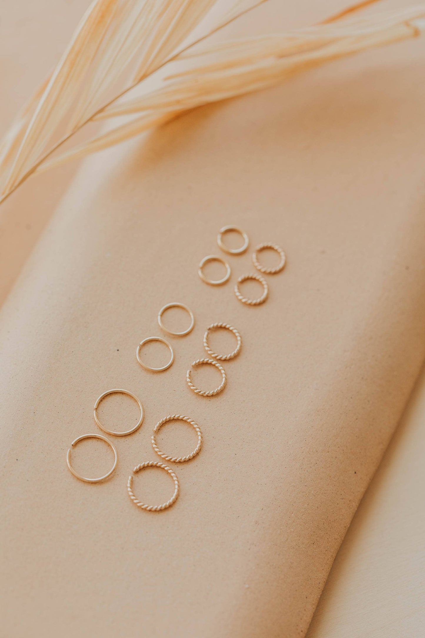 Tiny Hoops | 14kt Gold Fill / 9mm