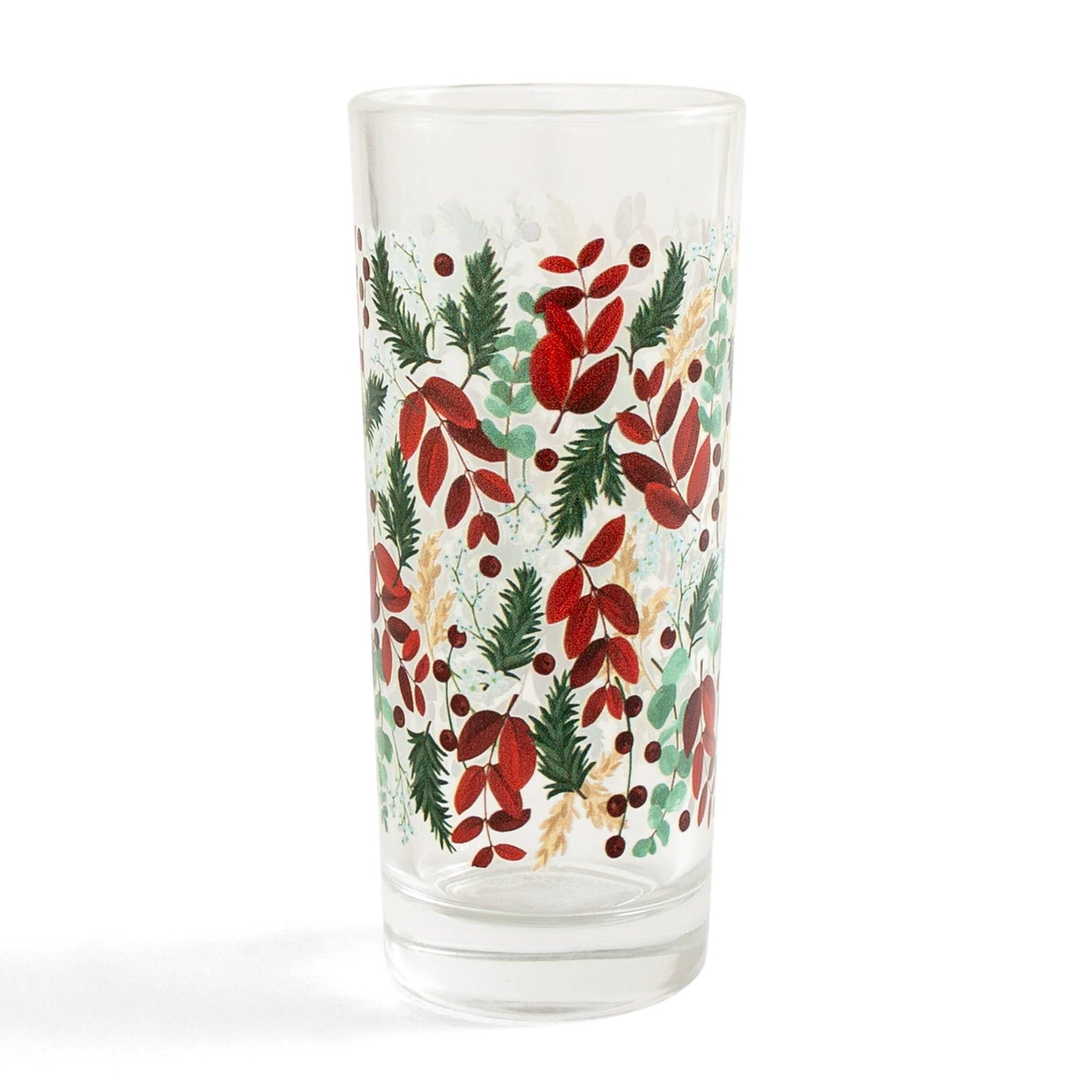 Winter Frost Tall Holiday Juice Glass