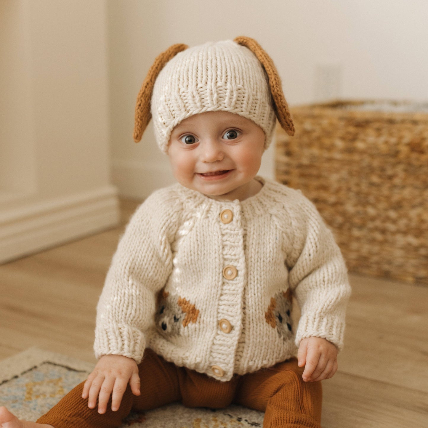 Puppy Cardigan Sweater Baby & Toddler: 0-6 months