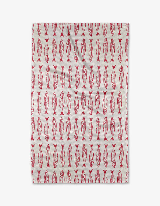 Sardine Stripes Tea Towel