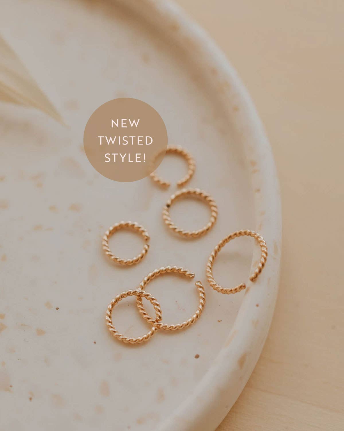 Tiny Hoops | 14kt Gold Fill / 9mm