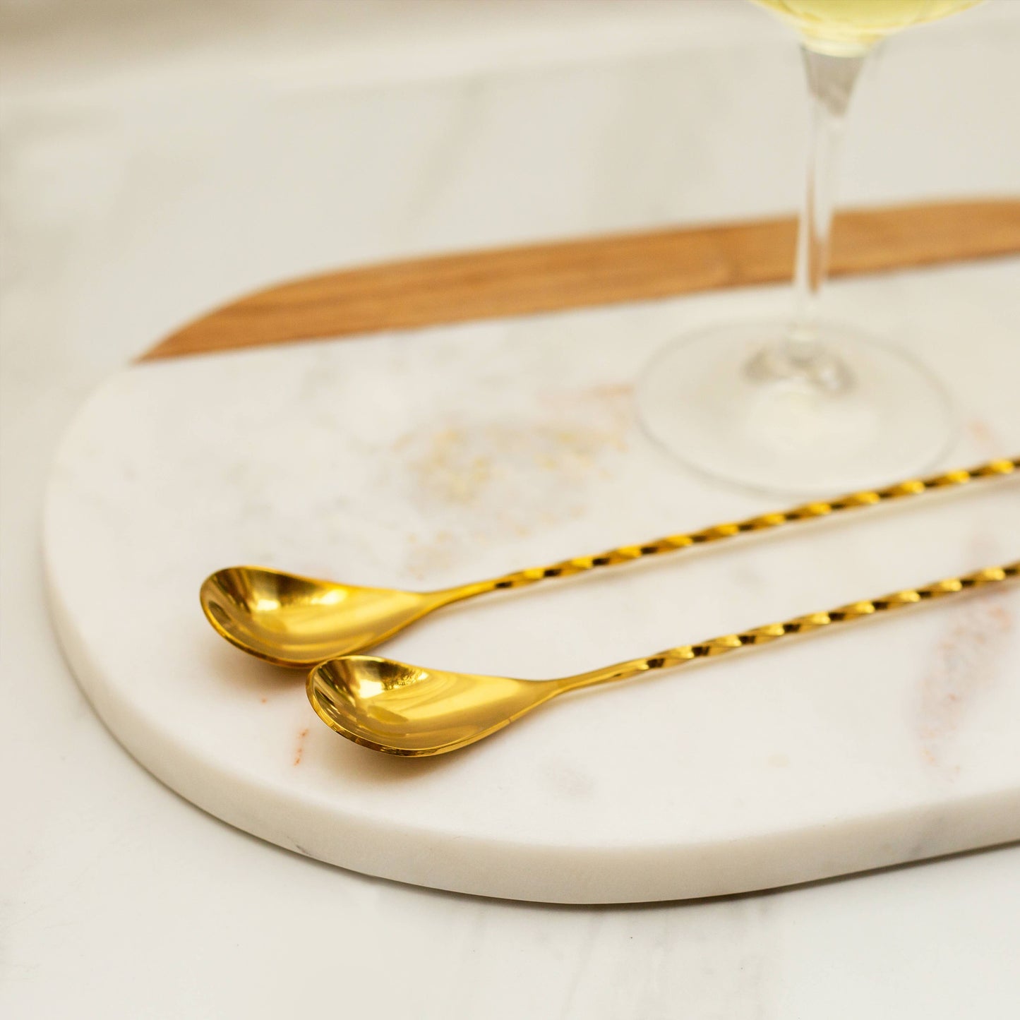 Bar Spoons , Gold