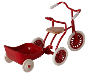 Tricycle Hanger, Mouse - Red