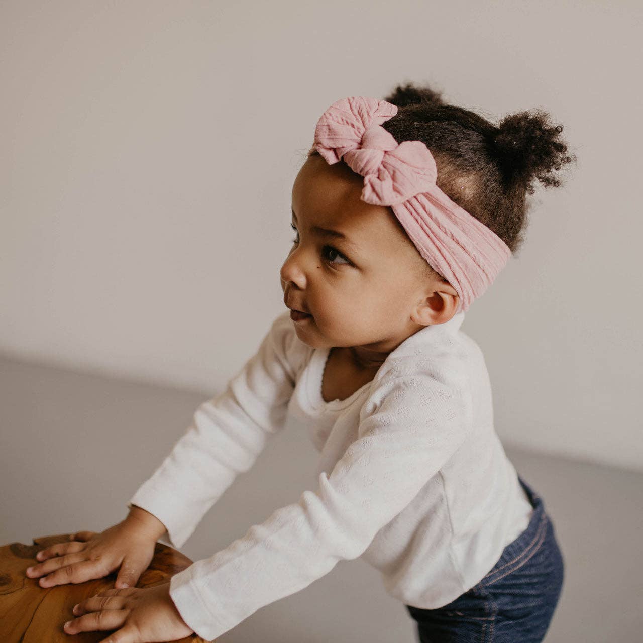 Matilda Baby Headbands- Cable Knit Knotted Headbands