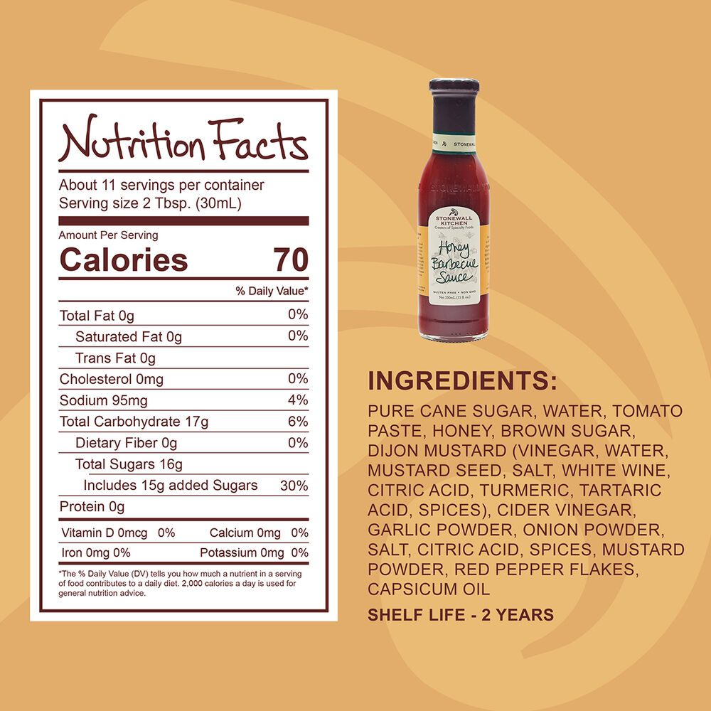 Honey Barbecue Sauce 11 fl oz