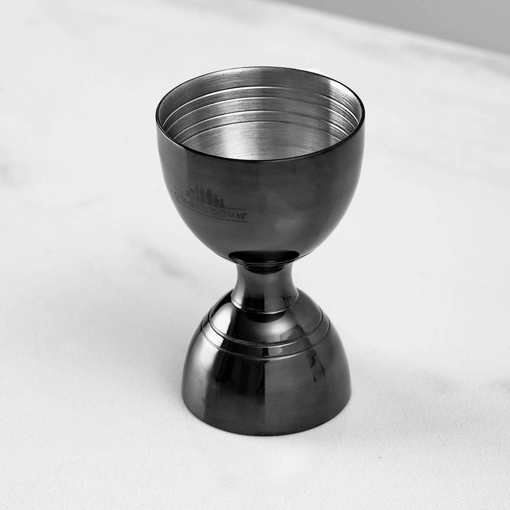 Bell Jigger, 2 ounce Black
