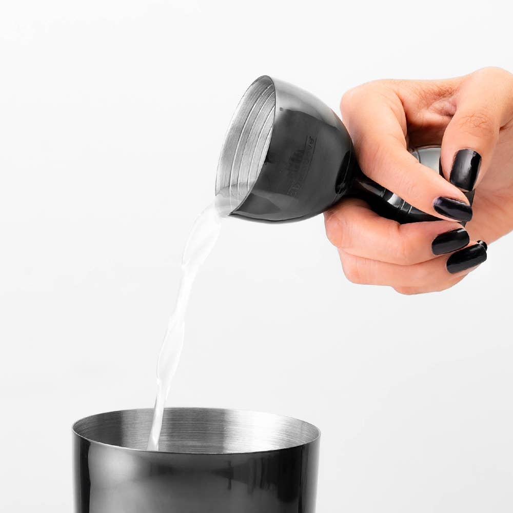 Bell Jigger, 2 ounce Black