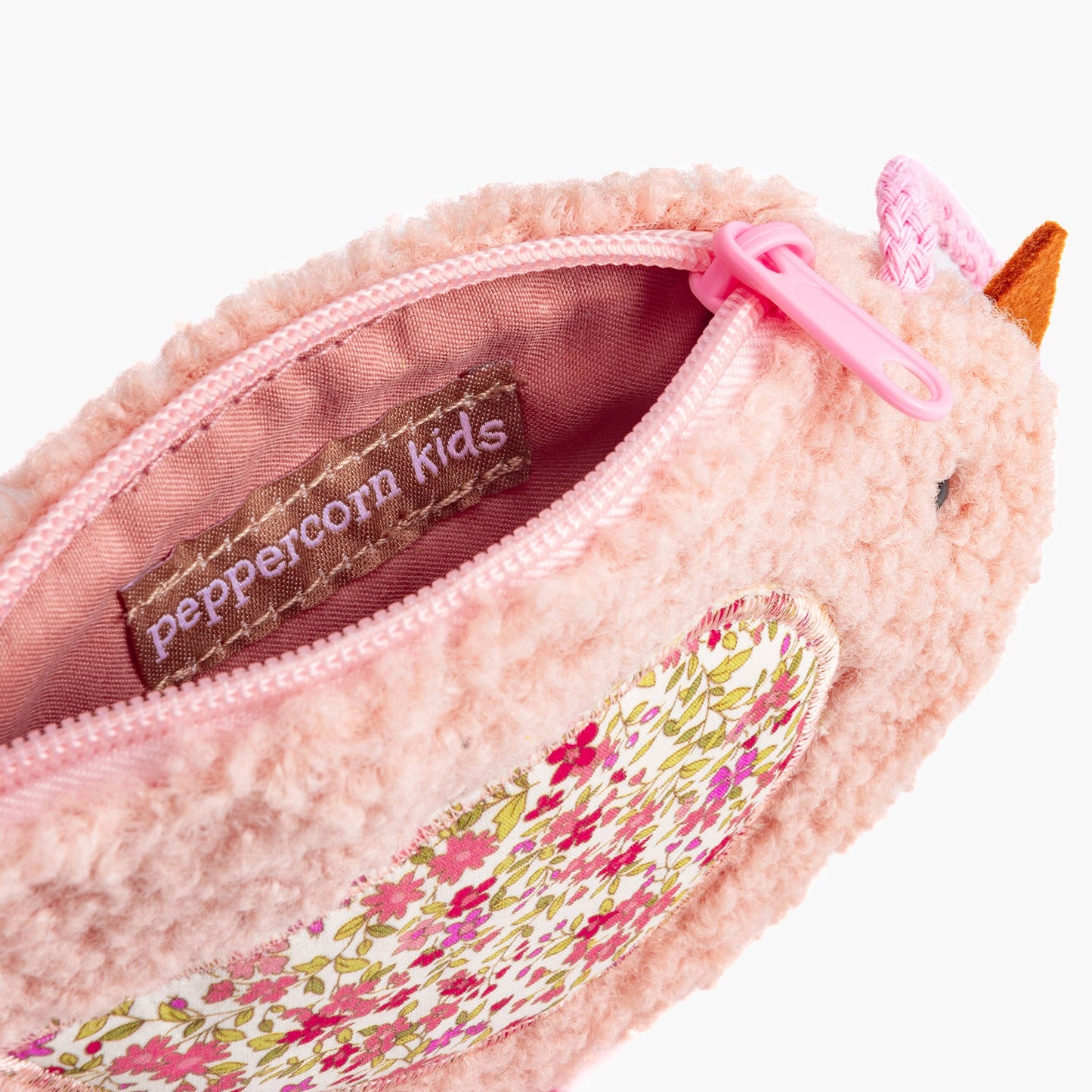 Bird Chick Plush Crossbody Purse- Light Pink