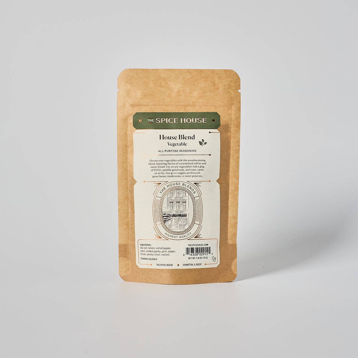 The House Blend Vegetable All-Purpose Seasoning: Jar, 1/2 Cup