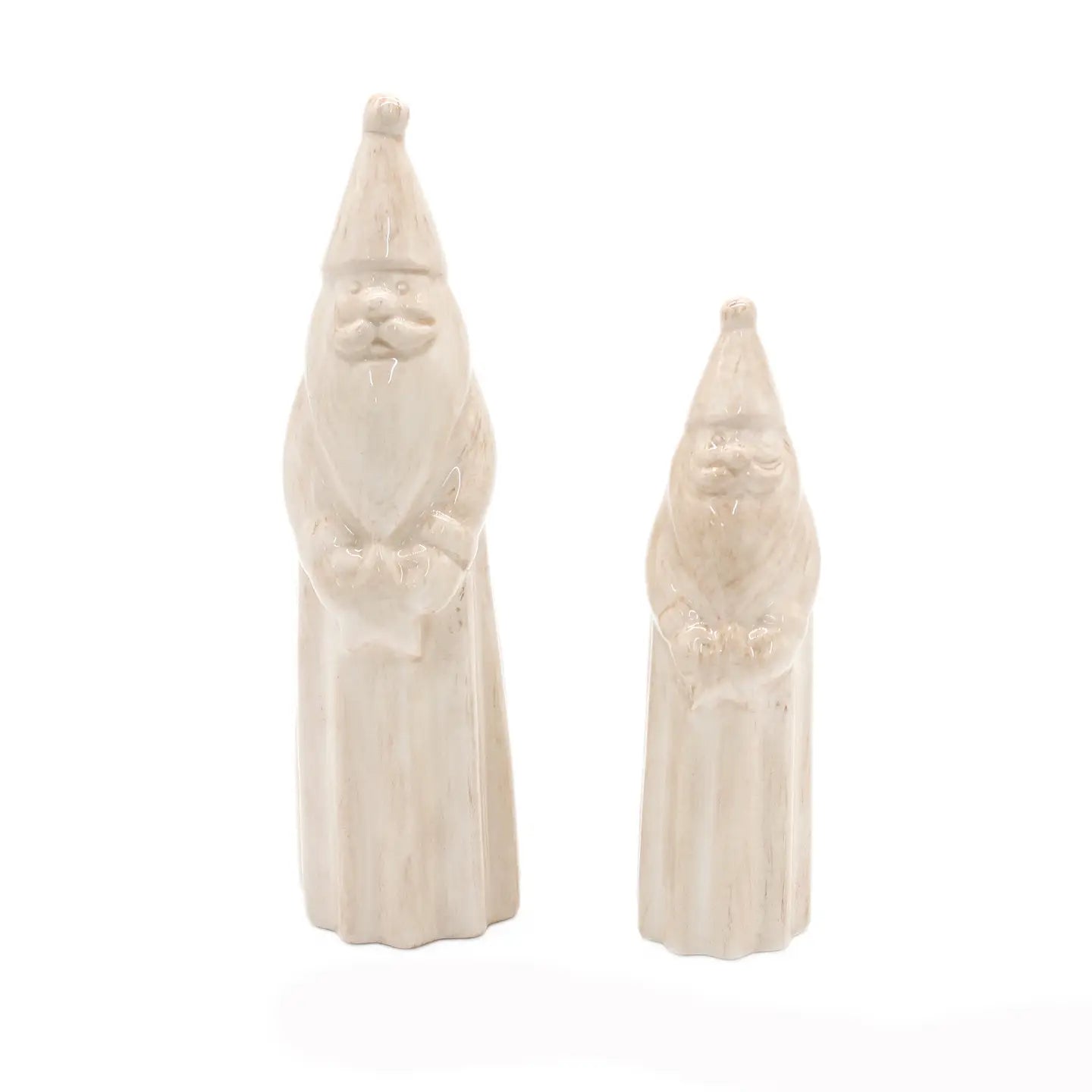 Rose Gold Porcelain Santa