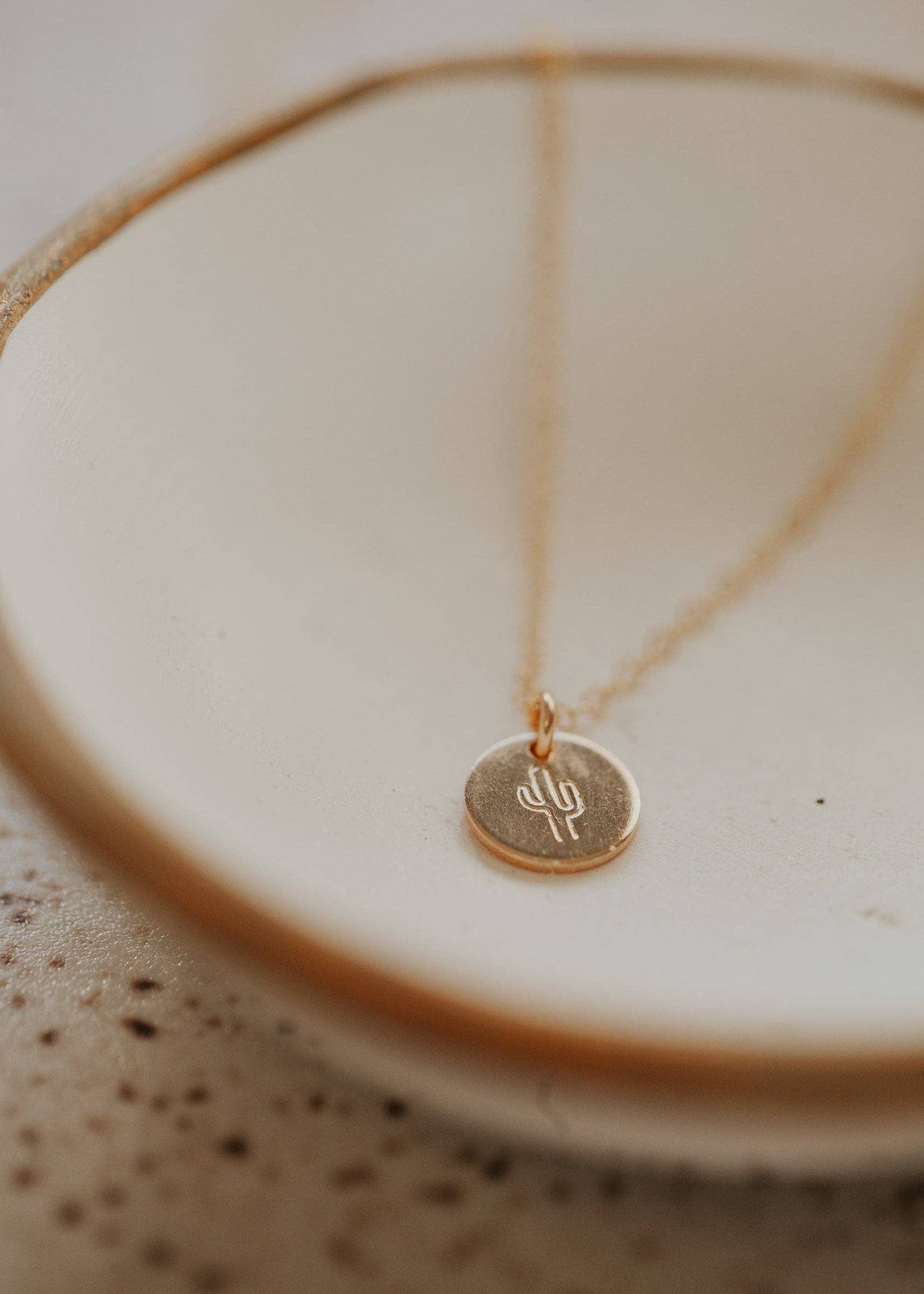 Tiny Vibes Necklace | 14kt Gold Fill 18" / Baby Foot