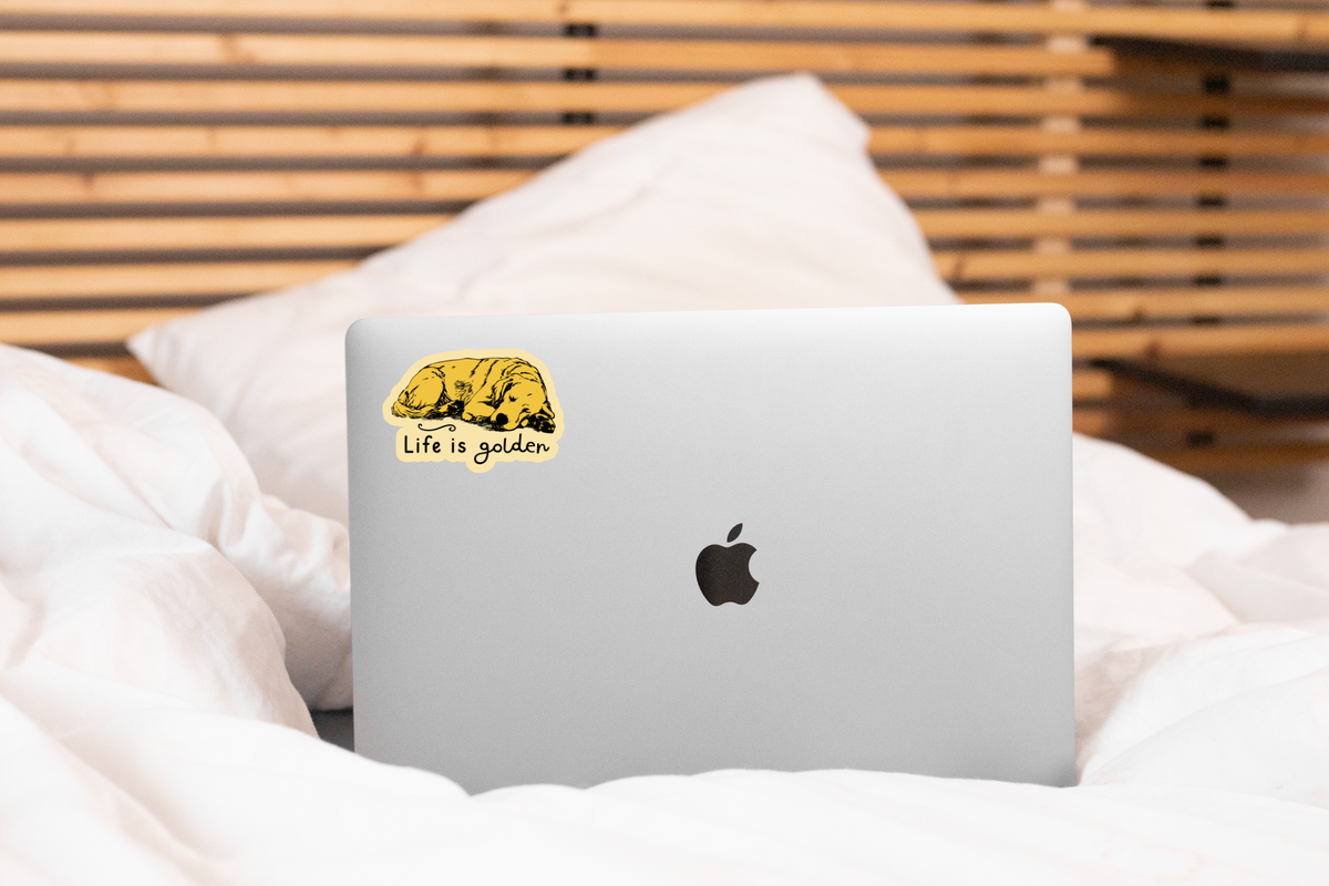 Life is Golden Sticker