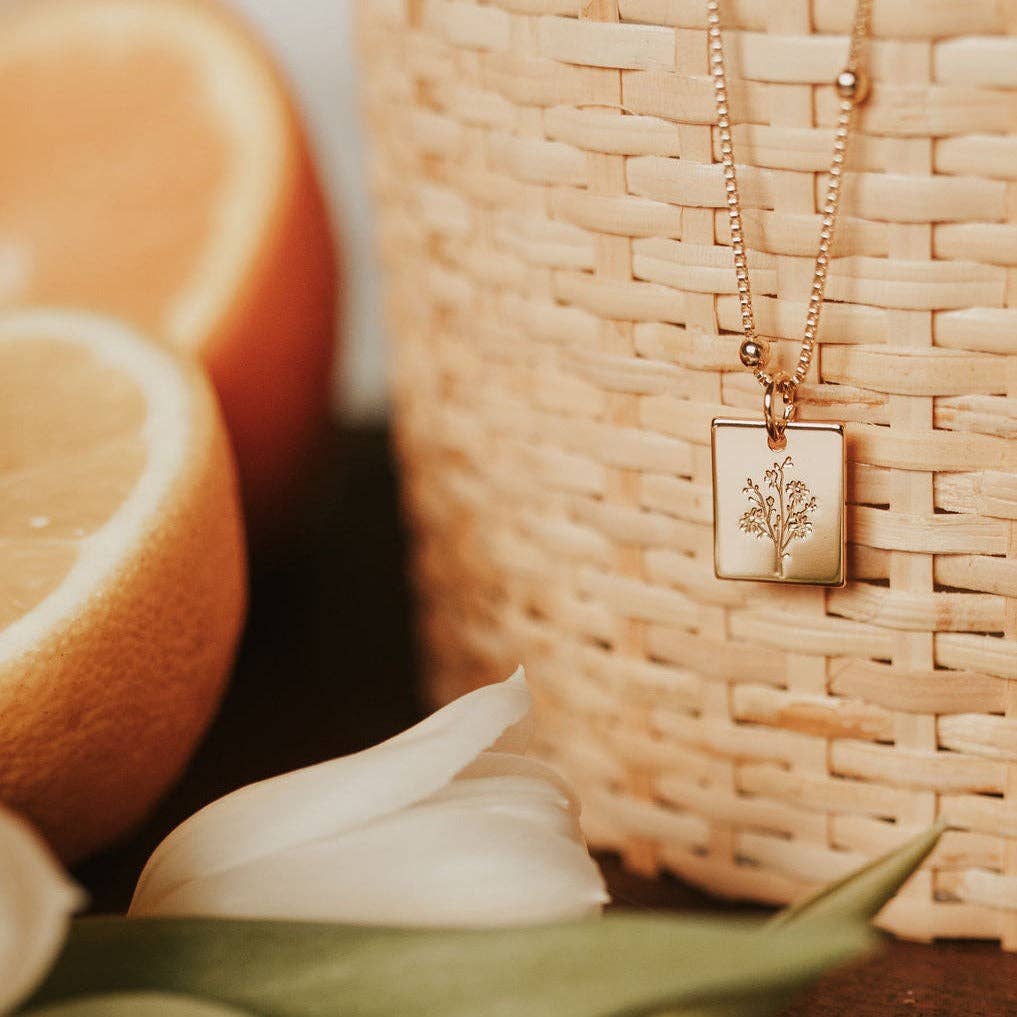 Meadow Necklace: Plain Chain 17.5"