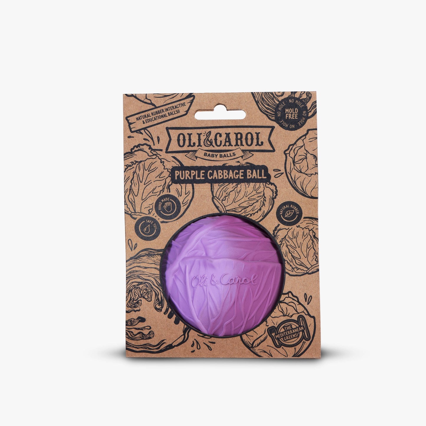 Purple Cabbage Baby Ball