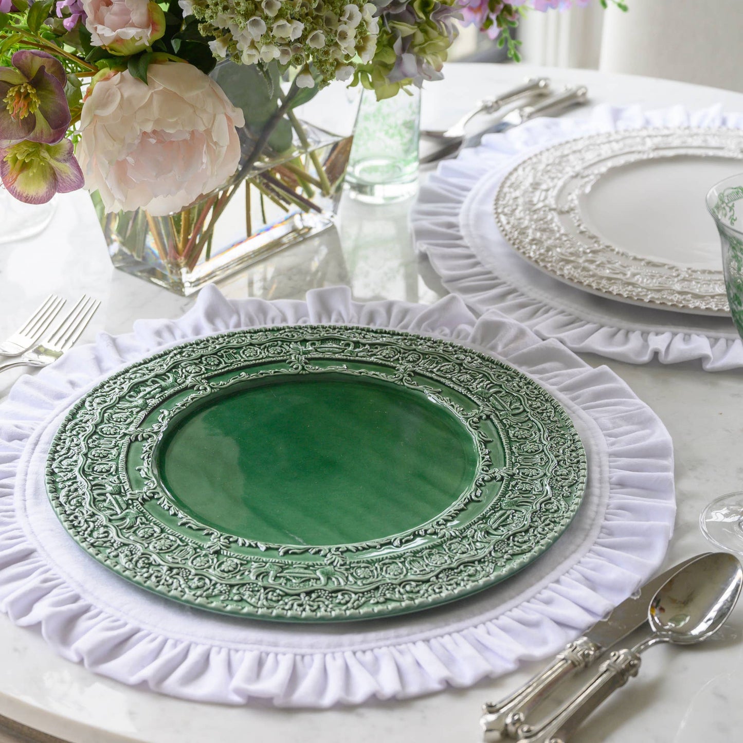 Renaissance Italian Green Charger