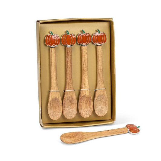 Pumpkin Small Spoons-5"L