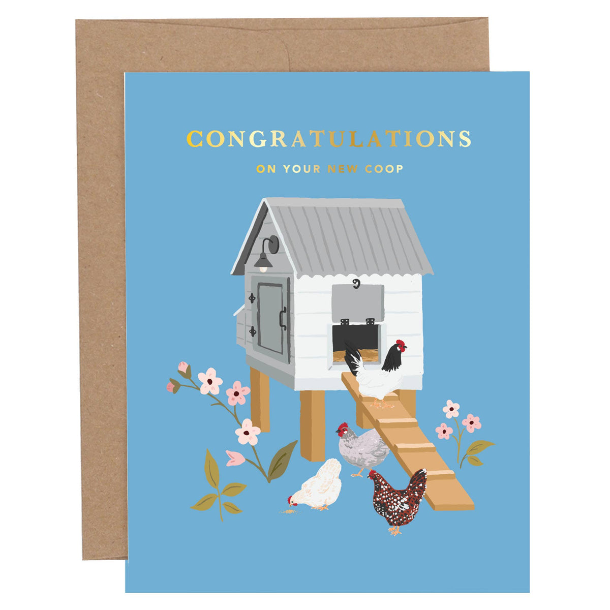 New Coop Housewarming Greeting Card