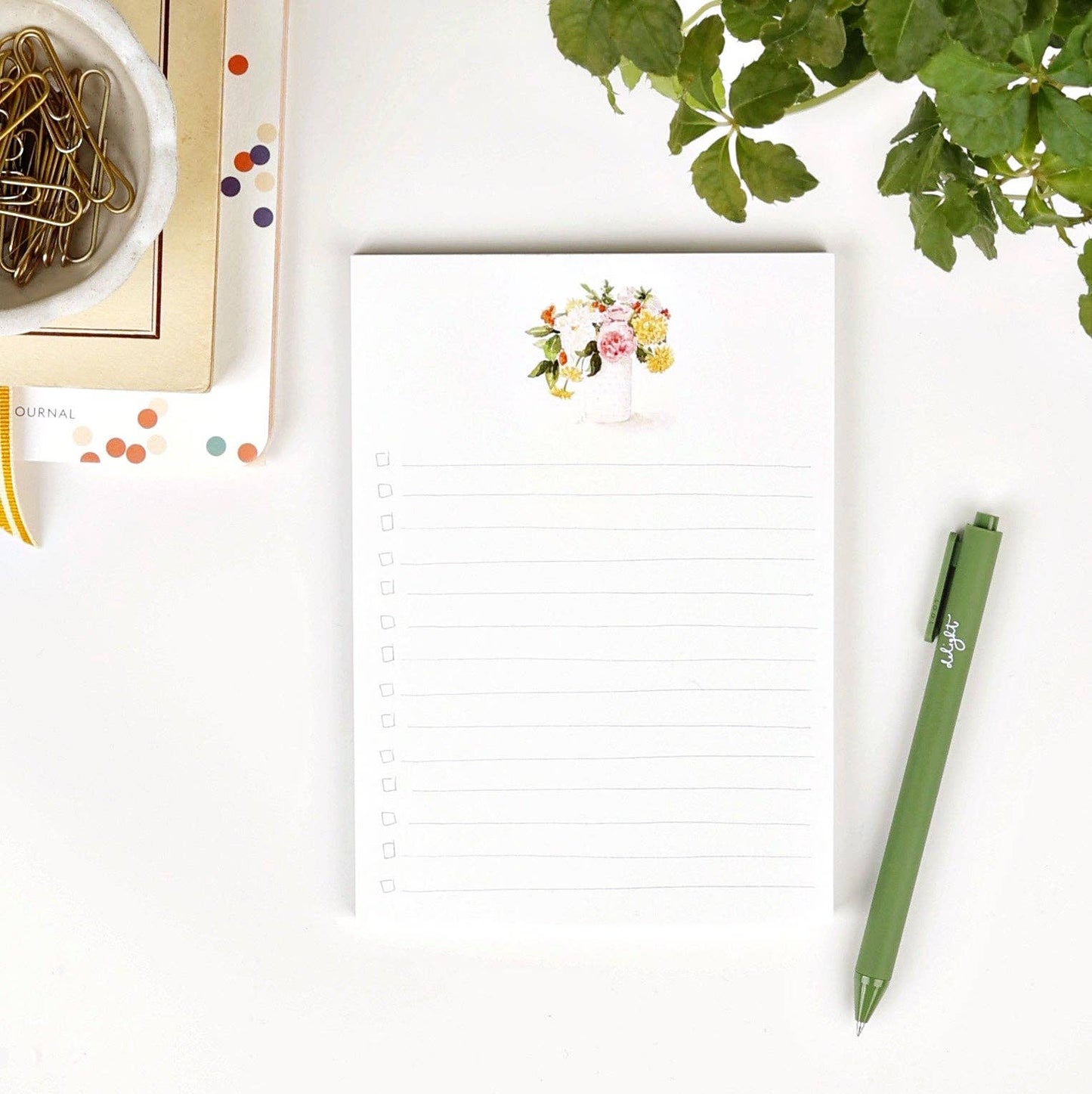 Cottage Checklist notepad