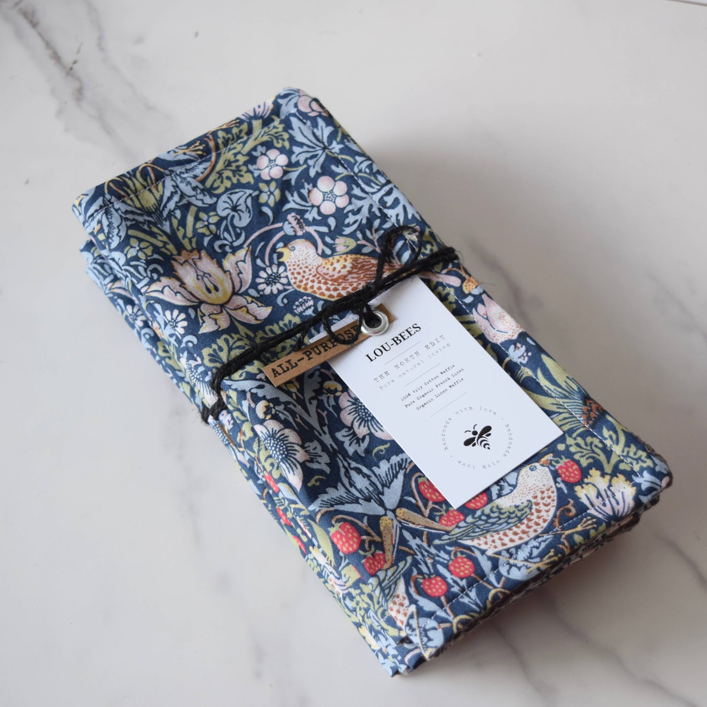 Dish Cloths, Eco Friendly, Reusable William Morris cloths: Brother Rabbit