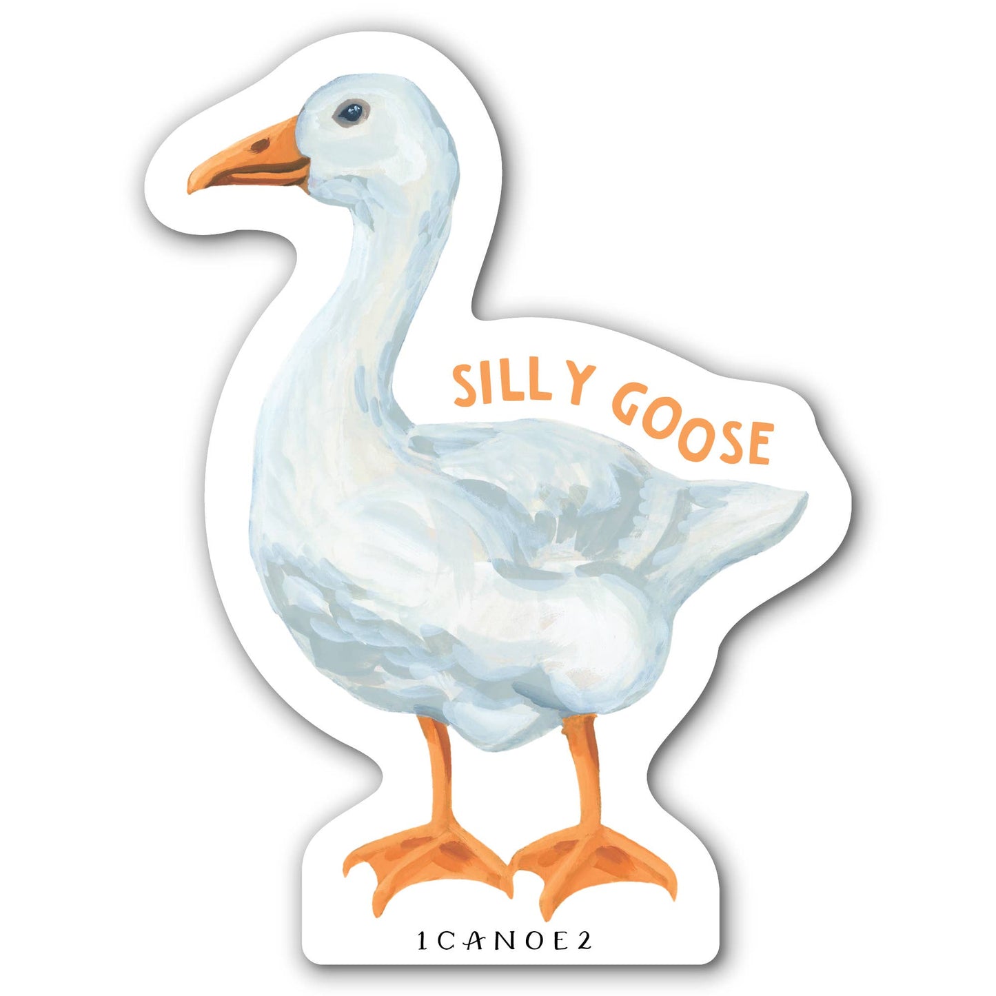 Silly Goose Decal Sticker