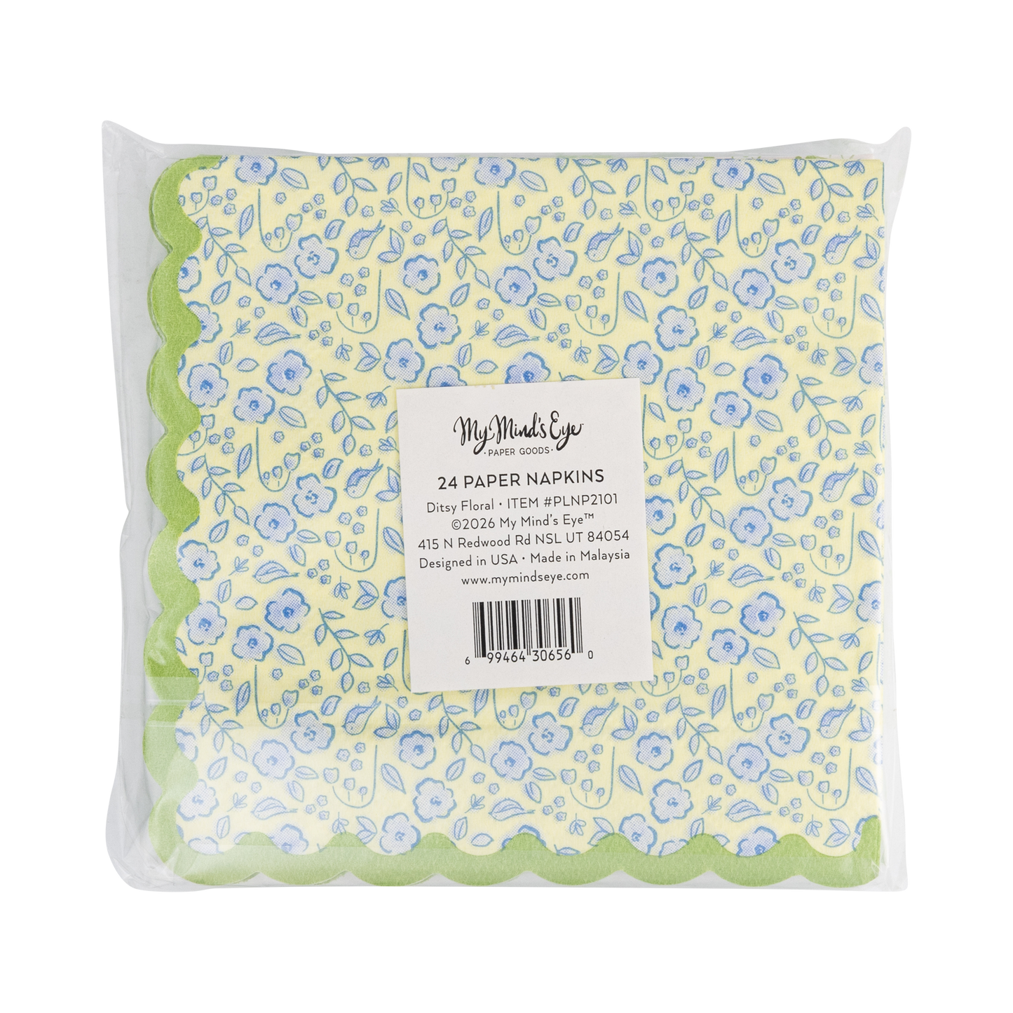 Ditsy Floral Cocktail Napkin Set (24ct)