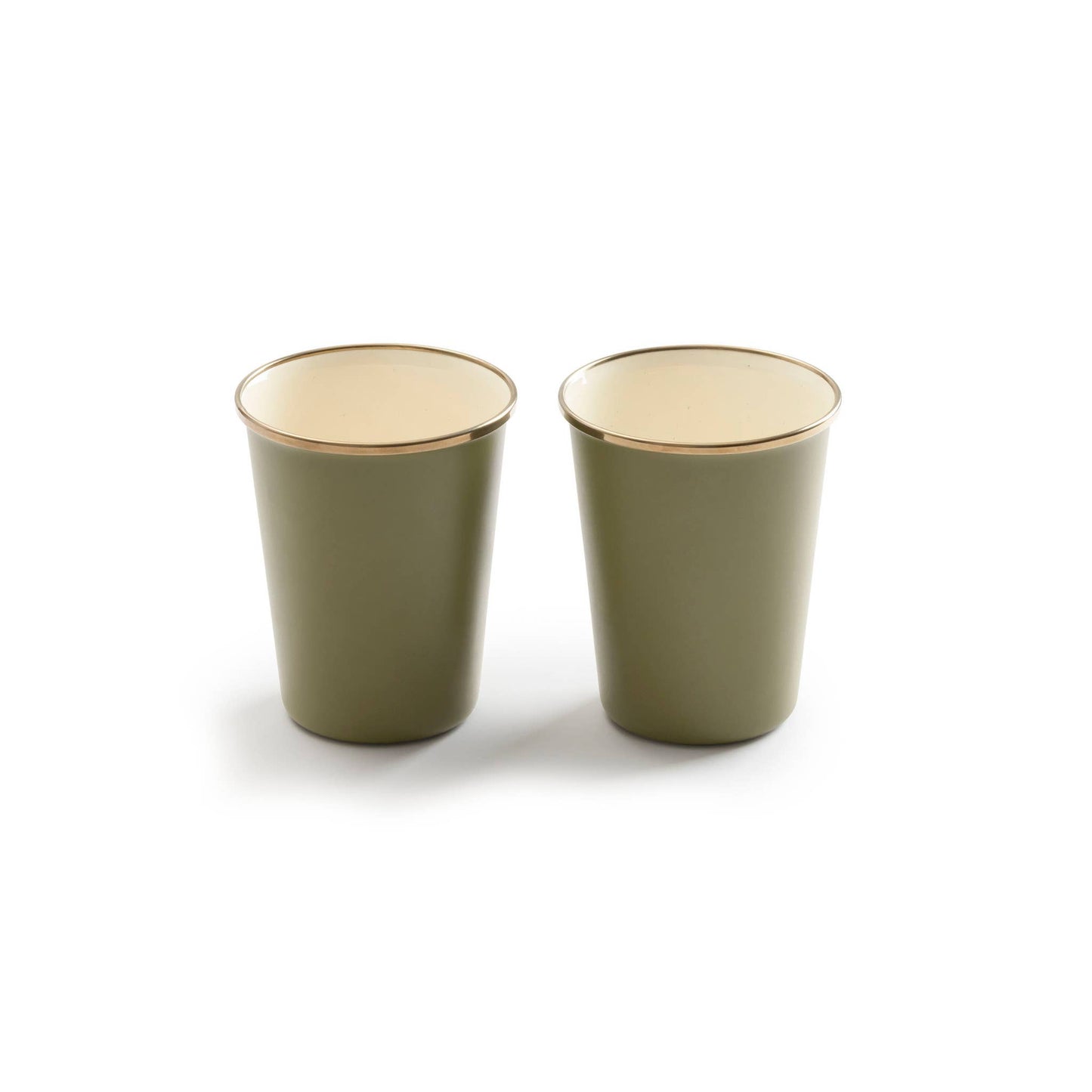 Enamel 2-Tone Tall Cup