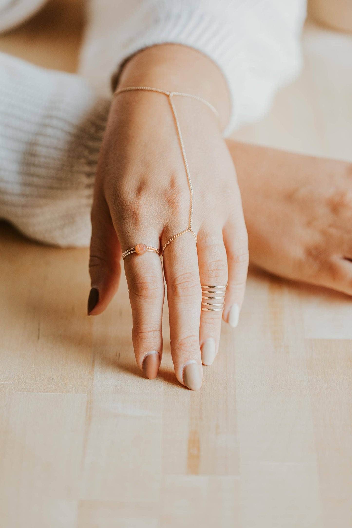 Beaded Ring | Sterling Silver