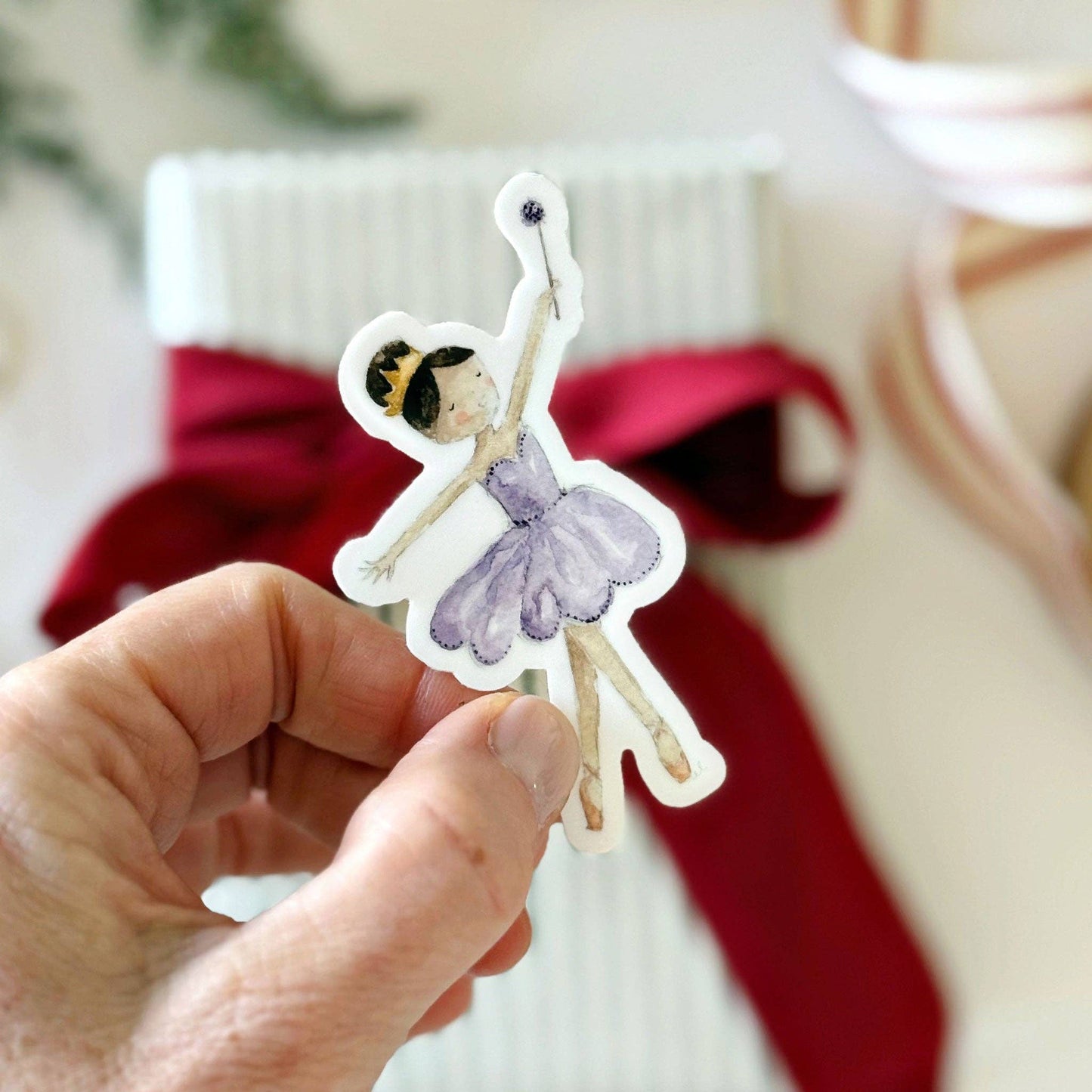 Sugarplum fairy sticker