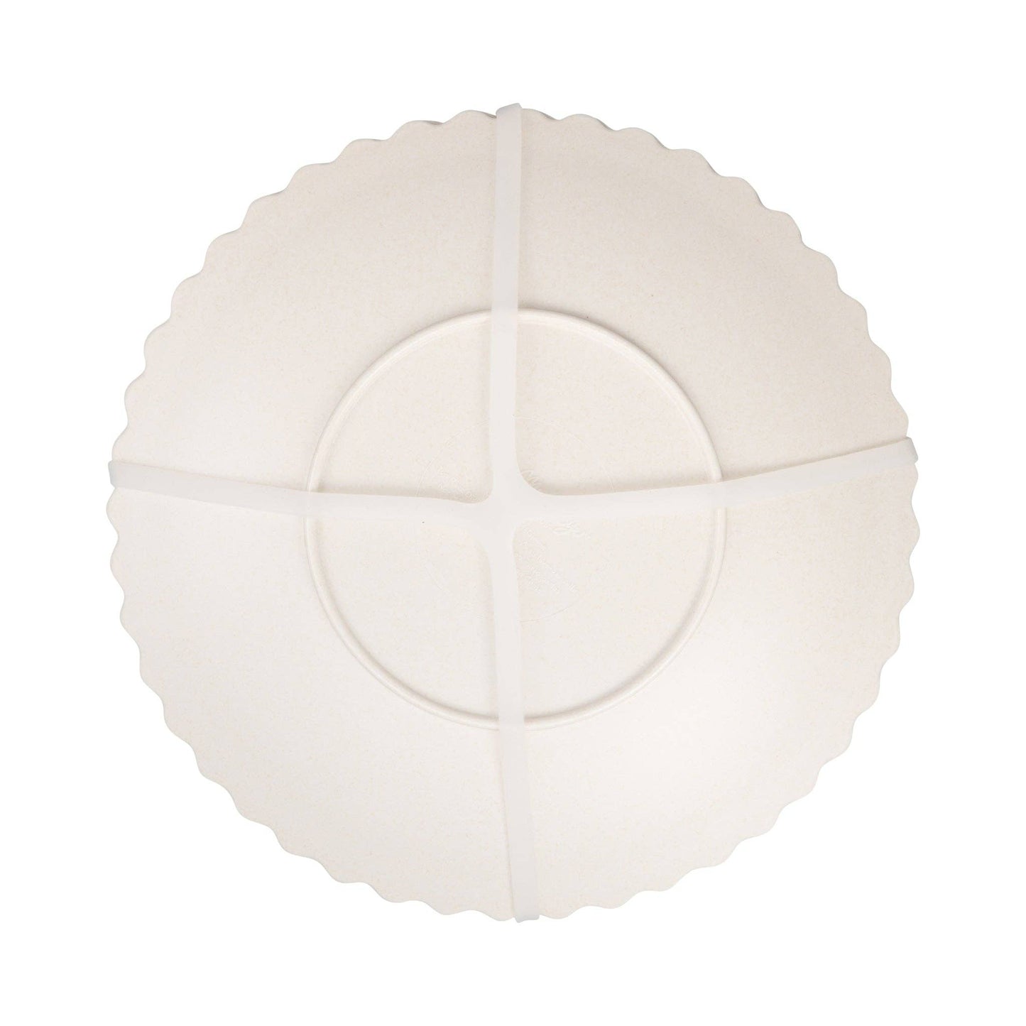 Floral Bamboo Paper Plate