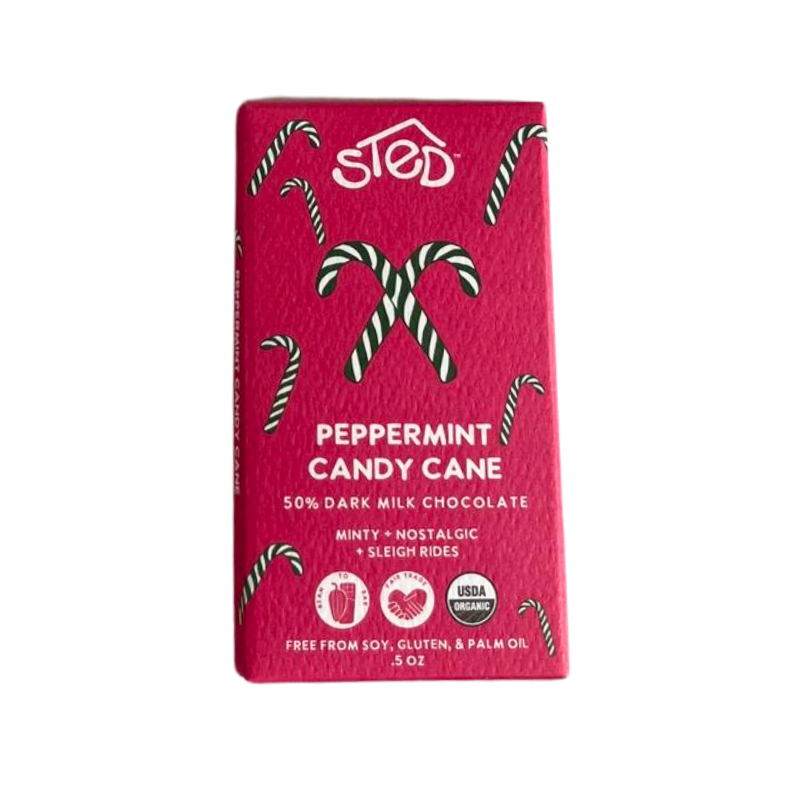 *Mini Peppermint Candy Cane - Seasonal