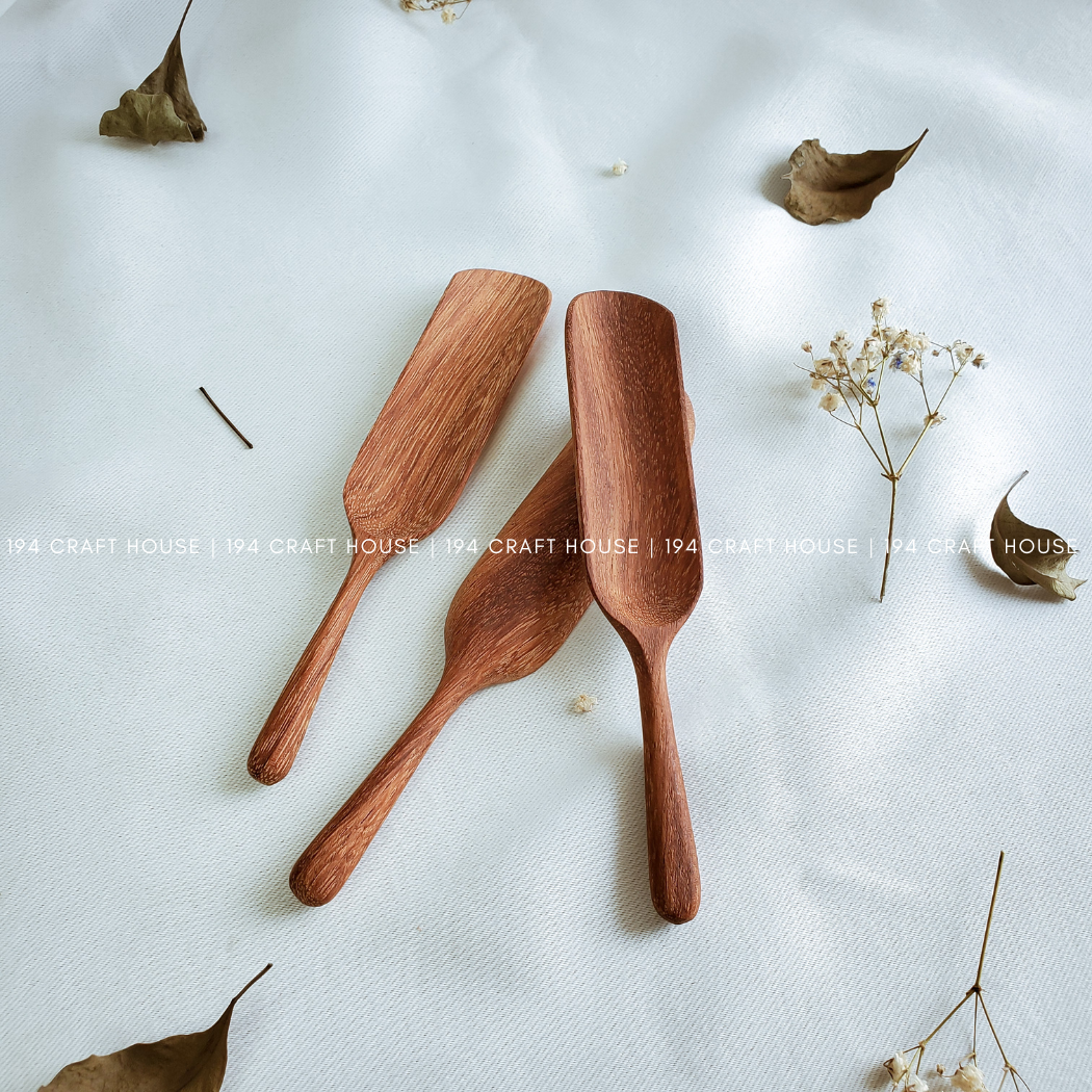 Handcarved Wooden Coffee Spoon - Measuring Spoon