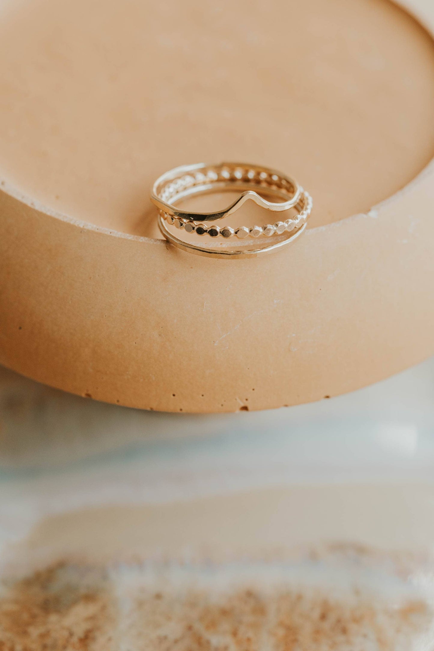 Valley Trio | 14kt Gold Fill