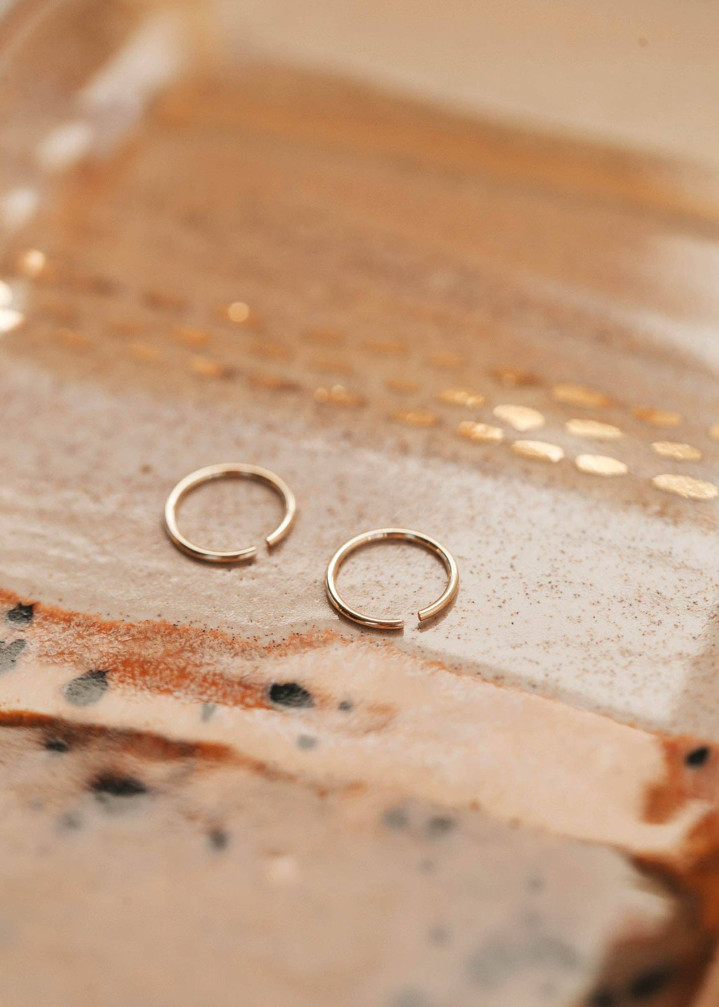 Tiny Hoops | 14kt Gold Fill / 9mm
