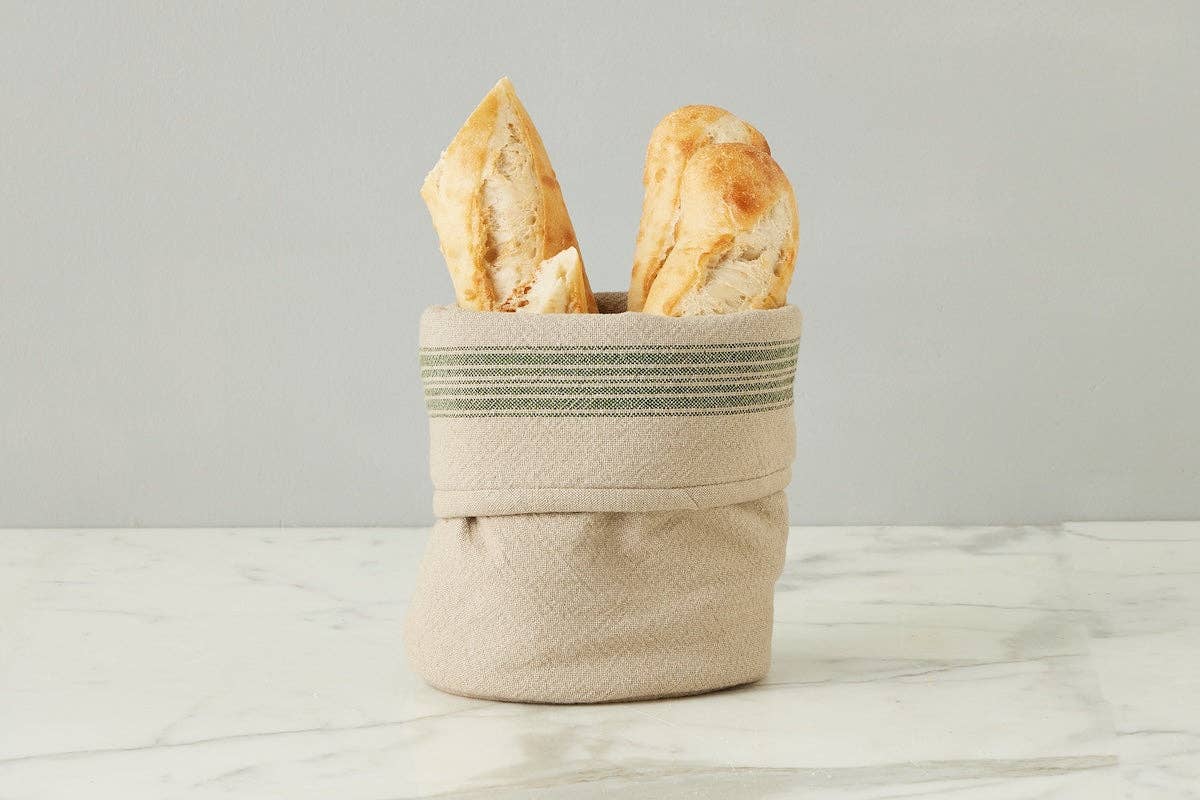 Bistro Bag, Vintage Spruce Green Stripe