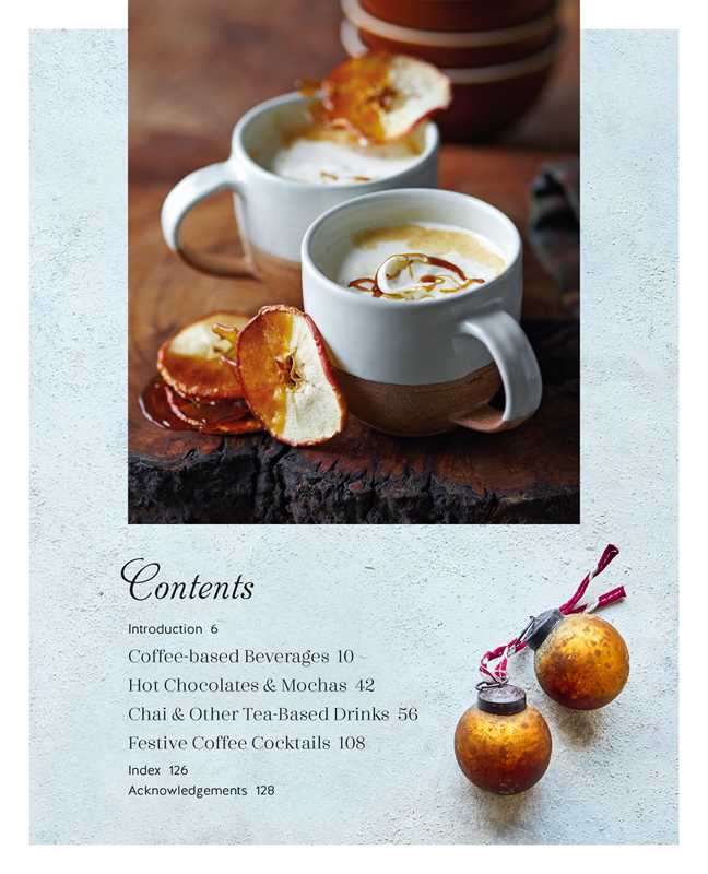 Festive Coffee Shop Drinks by Hannah Miles