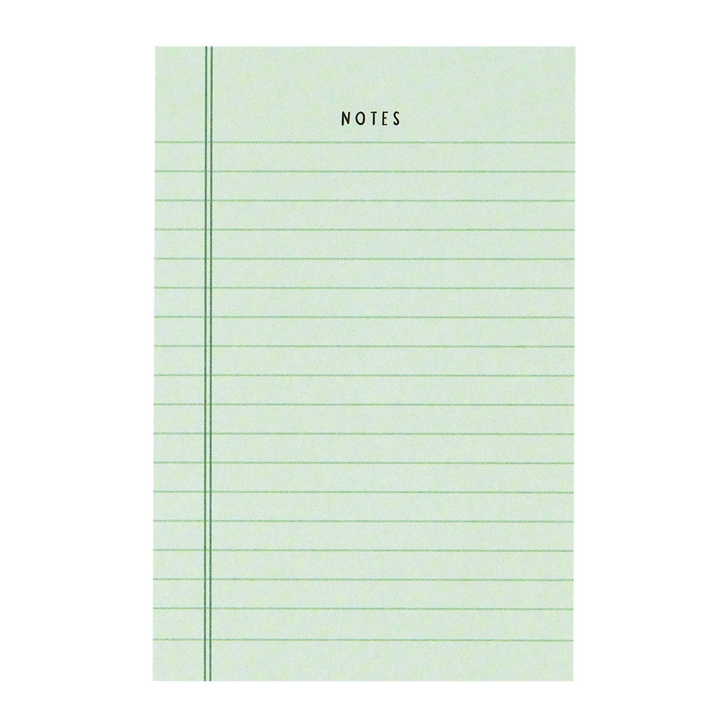 Green Notes 4x6 Notepad