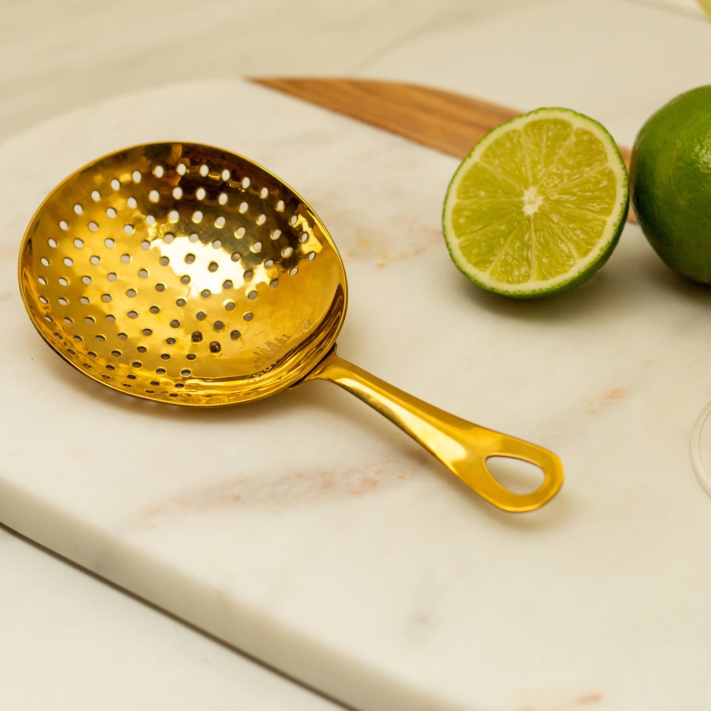 Julep Strainer, Gold