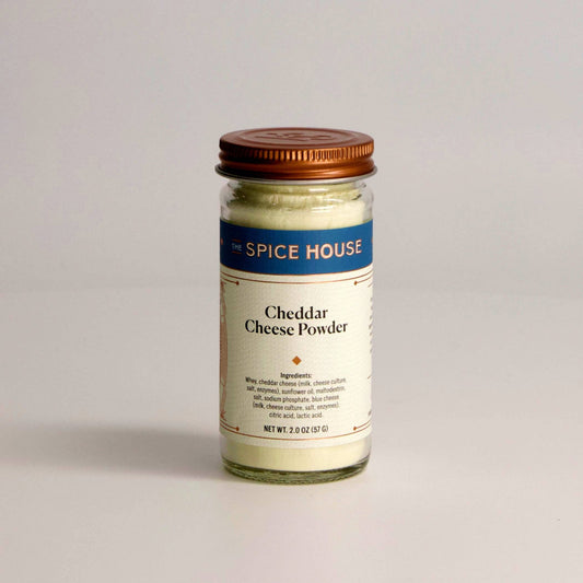 Cheese Powder, White Cheddar: Jar, 1/2 cup, 2.0 oz