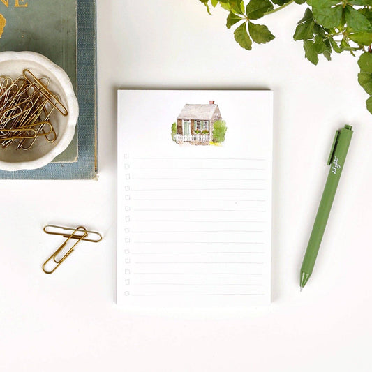 Cottage Checklist notepad