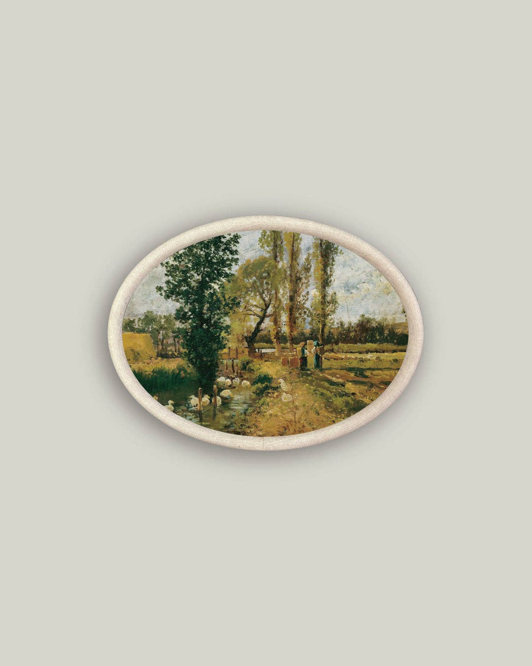 Duck Landscape Oval: 16x12