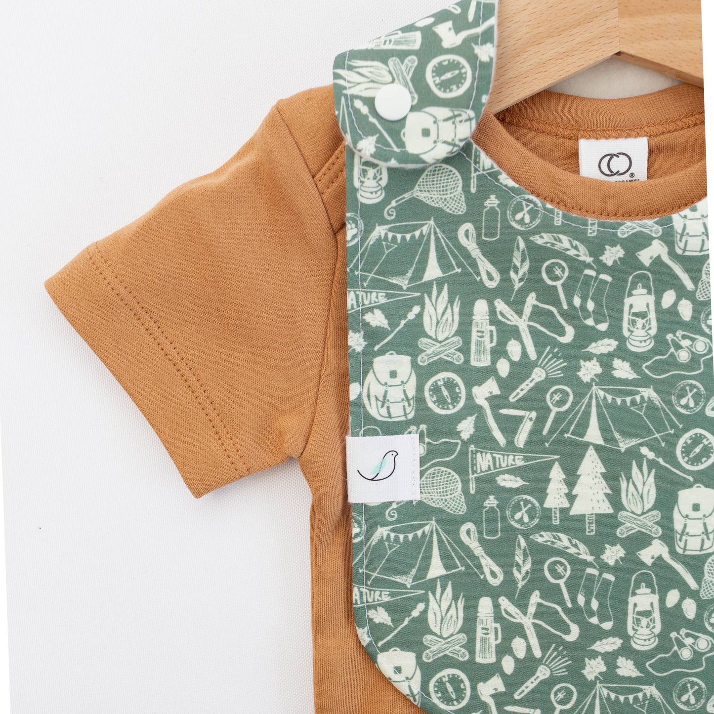 Charlie Snap Bib - Camping