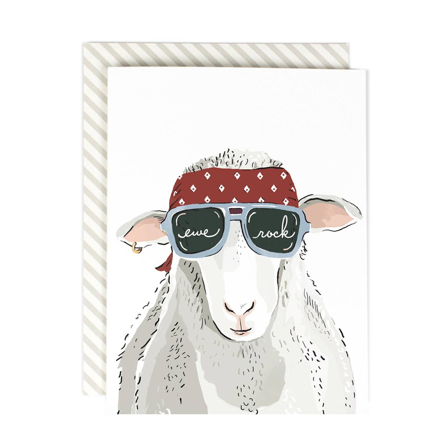 Ewe Rock 2.0 Greeting Card
