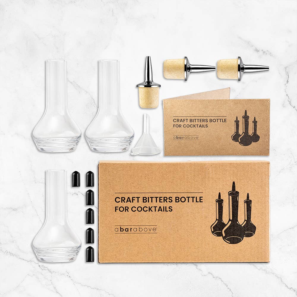 Bitters Bottles: 1.7 Ounce / 3 Pack