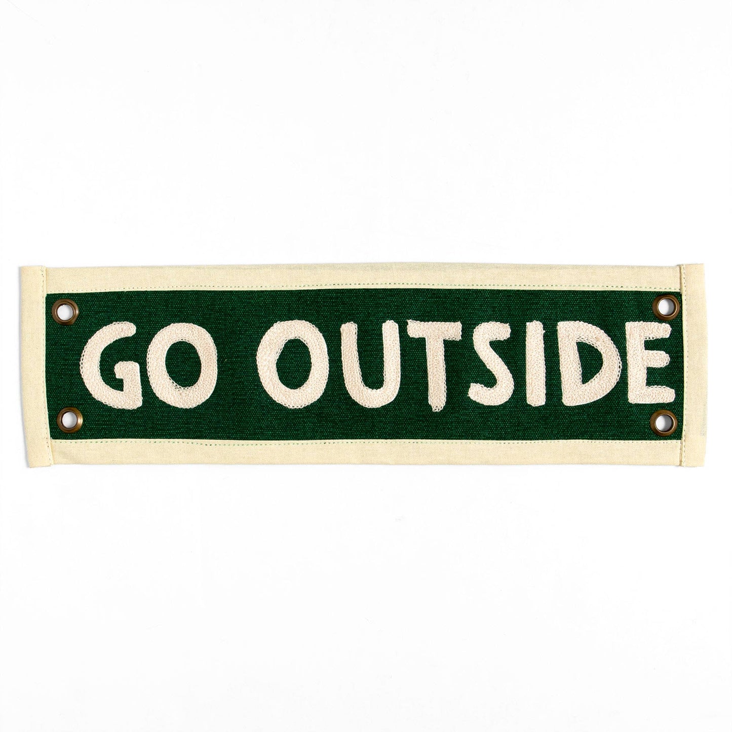 Go Outside Banner - Green