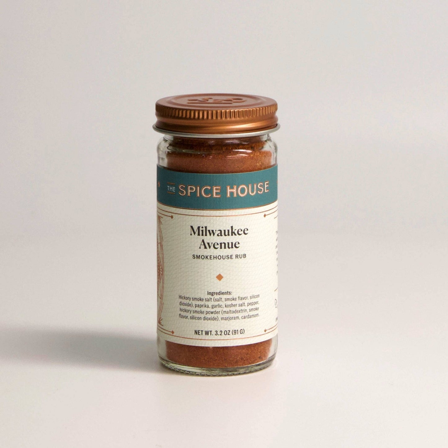 Milwaukee Ave Smokehouse Rub: Jar, 1/2 Cup, 3.2 oz.