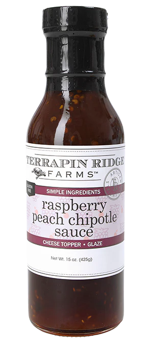 Raspberry Peach Chipotle Sauce